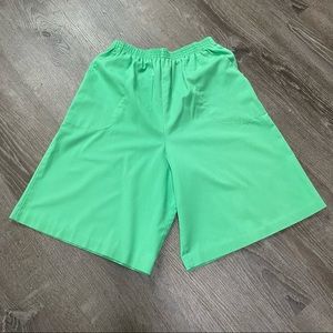 Vintage Green Bermuda Shorts